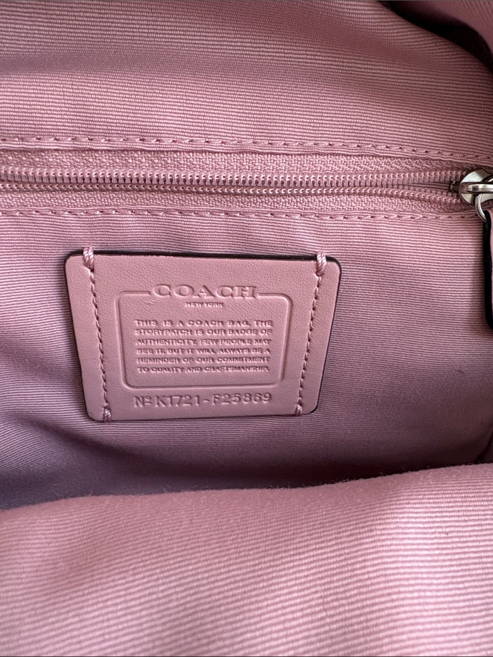 Coach Floral Patch Mini Backpack in Pink, Green, Black - Picture 3 of 7